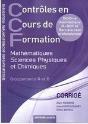 Ccf ; Mathématiques, Sciences Physiques Et Chimiques ; Bac Pro Industriel ; Corrigé - Preview