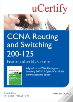 Capa do artigo Ccna Routing And Switching 200-125 Official Cert Guide Library, Academic Edition Pearson Ucertify Course Student Access Card