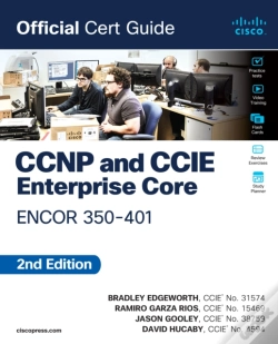 Capa do artigo Ccnp And Ccie Enterprise Core Encor 350-401 Official Cert Guide
