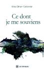 Ce Dont Je Me Souviens - Preview
