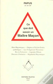 Capa do artigo Ce Que Doit Savoir Un Maitre Macon