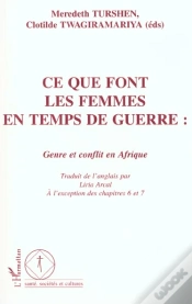 Capa do artigo Ce Que Font Les Femmes En Temps De Guerre ; Genre Et Conflit En Afrique