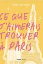 Ce Que J'Aimerais Trouver À Paris - Preview