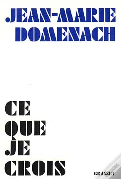 Capa do artigo Ce Que Je Crois
