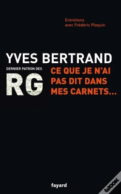 Capa do artigo Ce Que Je N'Ai Pas Dit Dans Mes Carnets...