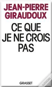 Capa do artigo Ce Que Je Ne Crois Pas