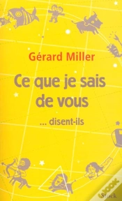 Capa do artigo Ce Que Je Sais De Vous... Disent-Ils