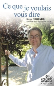 Capa do artigo Ce Que Je Voulais Vous Dire