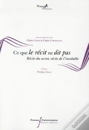 Capa do artigo Ce Que Le Recit Ne Dit Pas
