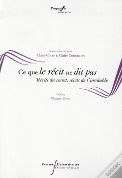 Capa do artigo Ce Que Le Recit Ne Dit Pas