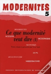 Capa do artigo Ce Que Modernité Veut Dire : Tome I