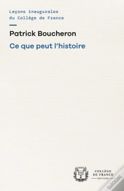 Capa do artigo Ce Que Peut L'Histoire