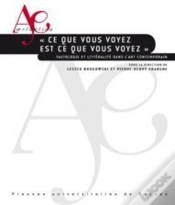 Capa do artigo Ce Que Vous Voyez Est Ce Que Vous Voyez