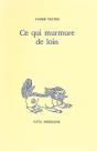 Ce Qui Murmure De Loin - Preview