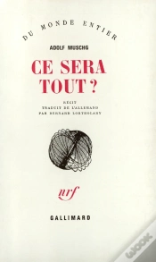 Capa do artigo Ce Sera Tout ?