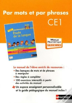 Capa do artigo Ce1 ; Manuel Numérique Prémium ; Clé Usb