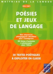 Capa do artigo Ce2/Cm1; Poésies Et Jeux De Langage ; Ce2, Cm1