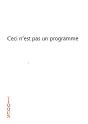Ceci N'Est Pas Un Programme - Preview