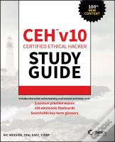 Ceh V10 Certified Ethical Hacker Study Guide