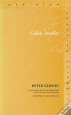 Capa do artigo Celan Studies