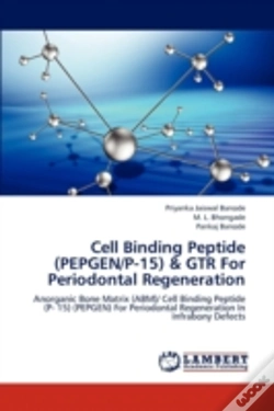 Capa do artigo Cell Binding Peptide (Pepgen/P-15) & Gtr For Periodontal Regeneration