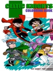 Celtic Knights Colouring Book