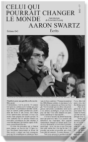 Capa do artigo Celui Qui Pourrait Changer Le Monde ; Écrits