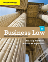 Cengage Advantage Books: Business Law: Principles And Practices