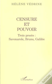 Capa do artigo Censure Et Pouvoir ; Trois Proces ; Savonarole Bruno Et Galilee