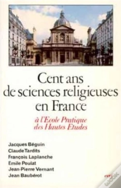 Capa do artigo Cent Ans De Sciences Religieuses