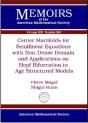Center Manifolds For Semilinear Equations With Non-Dense Domain And Applications To Hopf Bifurcation In Age Structured Models - Preview