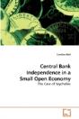 Central Bank Independence In A Small Ope - Preview