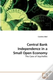 Capa do artigo Central Bank Independence In A Small Ope