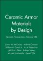 Ceramic Armor Materials By Design - Preview
