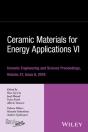 Ceramic Materials For Energy Applications Vi, Volume 37, Issue 6 - Preview