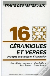 Capa do artigo Céramiques Et Verres : Traité Des Matériaux - Volume 16