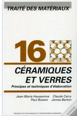 Capa do artigo Céramiques Et Verres : Traité Des Matériaux - Volume 16