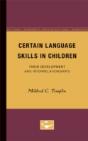 Certain Language Skills In Children - Preview