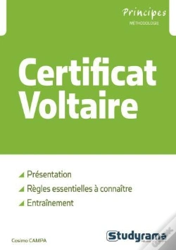 Capa do artigo Certificat Voltaire