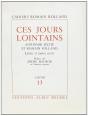 Ces Jours Lointains - Alphonse Seche Et R. Rolland - Lettres Et Autres Ecrits - Cahier N 13 - Preview