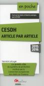 Cesdh Article Par Article 2015-2016 - Preview