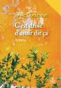 C'Est Drôle D'Avoir Dit Ça - Preview