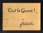 C'Est La Guerre - Preview