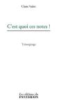 C'Est Quoi Ces Notes ! - Preview