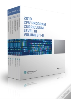 Capa do artigo Cfa Program Curriculum 2019 Level Iii Volumes 1-6 Box Set