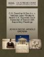 C.H. Guenther & Son Inc. V. National Labor Relations Board U.S. Supreme Court Transcript Of Record With Supporting Pleadings - Preview