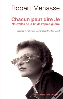 Capa do artigo Chacun Peut Dire Je