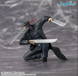Capa do artigo Chainsaw Man PM Perching PVC Statue Samurai Sword 12 cm