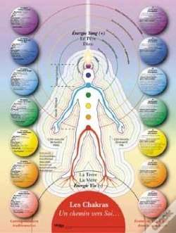 Capa do artigo Chakras, Chemin Vers Soi ; Poster 30 X 40