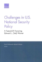 Challenges In U.S. National Security Policy - Preview